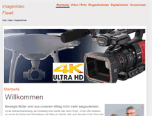 Tablet Screenshot of imagevideo-flawil.ch